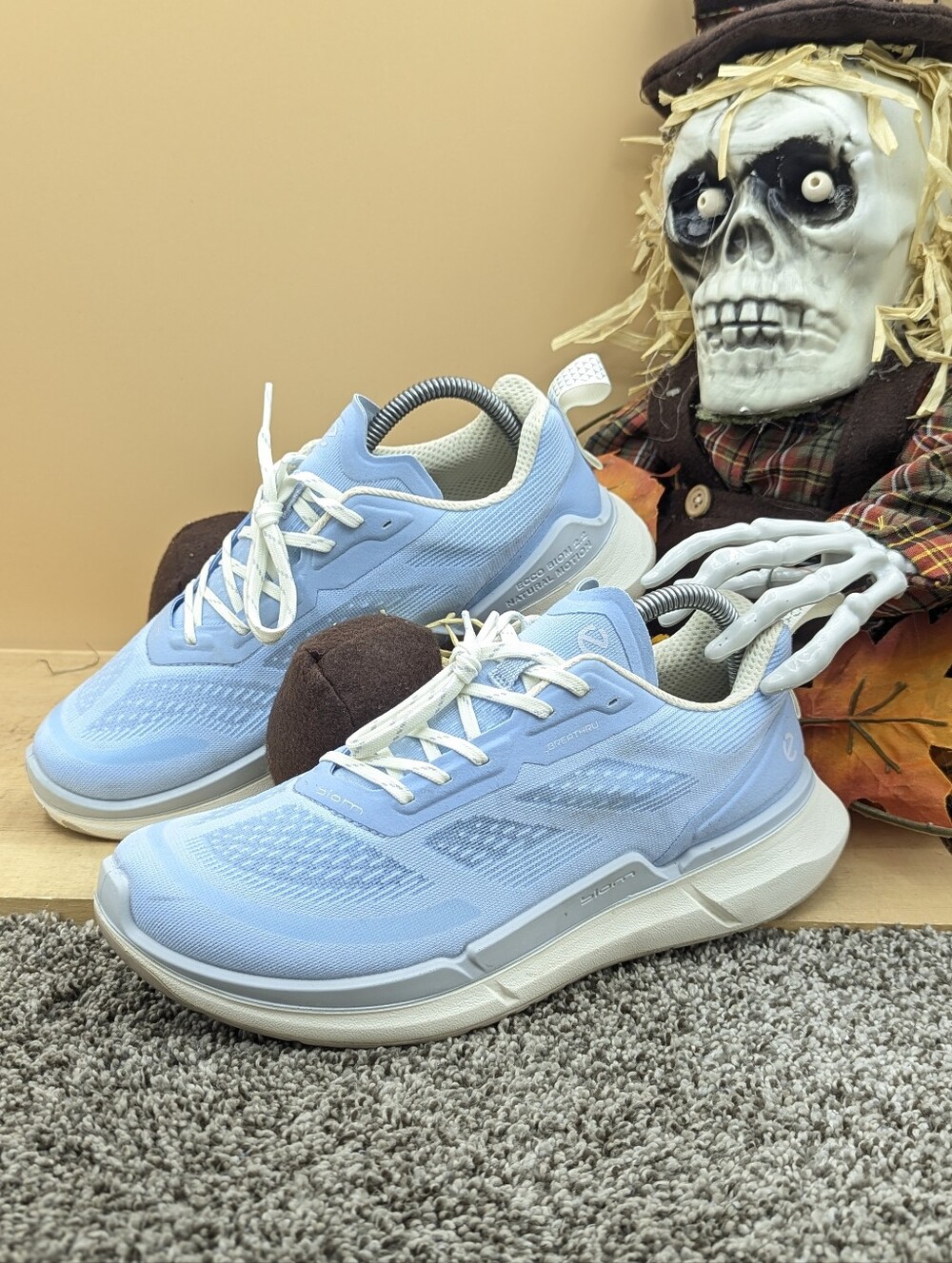 Ecco Biom 2.2 Women's Size 8/8.5 (39) Blue Running Shoes Casual Comfort Gym